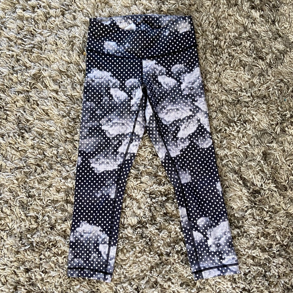 LULULEMON Wunder Under Crop Dottie Dream - Picture 2 of 7